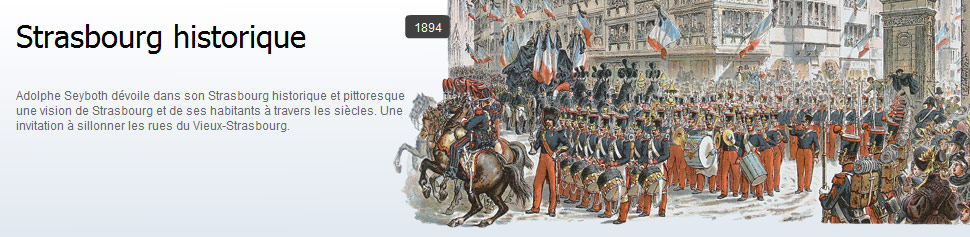 Strasbourg historique: Adolpe Seyboth d�voile dans son Strasbourg historique...