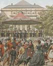 La place Broglie en 1860